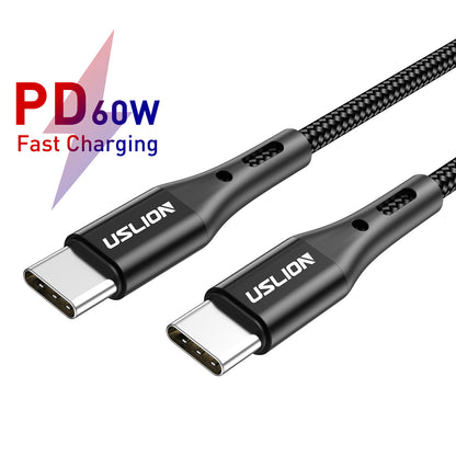 USB Type C Cable Fast Charging Wire For PHONE