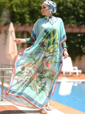 Burkini Cover Ups For Women Muslim Swimwear